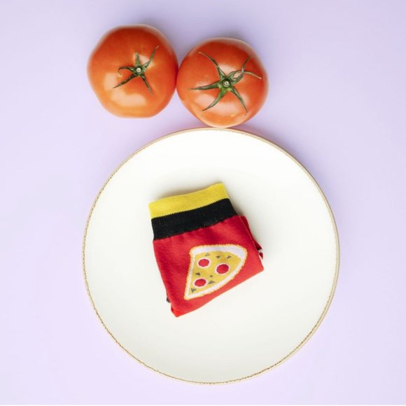 Brand new, Pizza socks, 100% organic cotton, unisex, size 7-12 - Picture 7 of 10